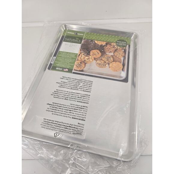 Nordic Ware Naturals Aluminum Big Sheet Pan 21”x15”x1” – New in Package - Picture 1 of 2